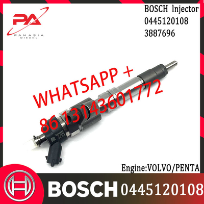 BOSCH original Diesel Common Rail Injector 0445120108 3887696 for V-O-L-V PENTA Engine