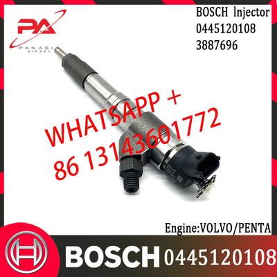 BOSCH original Diesel Common Rail Injector 0445120108 3887696 for V-O-L-V PENTA Engine