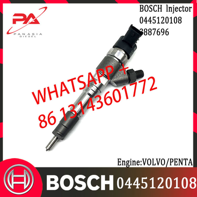 BOSCH original Diesel Common Rail Injector 0445120108 3887696 for V-O-L-V PENTA Engine