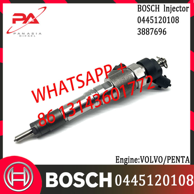 BOSCH original Diesel Common Rail Injector 0445120108 3887696 for V-O-L-V PENTA Engine