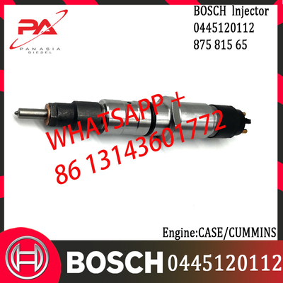 original Diesel Common Rail Injector 0445120112 0445120115 0445120144 87581565 87538123 87708024 for CASE/CUMMINS