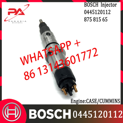 original Diesel Common Rail Injector 0445120112 0445120115 0445120144 87581565 87538123 87708024 for CASE/CUMMINS