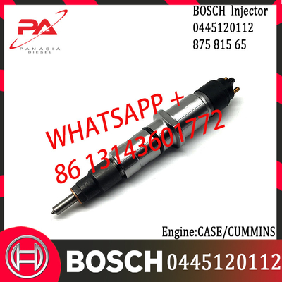 original Diesel Common Rail Injector 0445120112 0445120115 0445120144 87581565 87538123 87708024 for CASE/CUMMINS