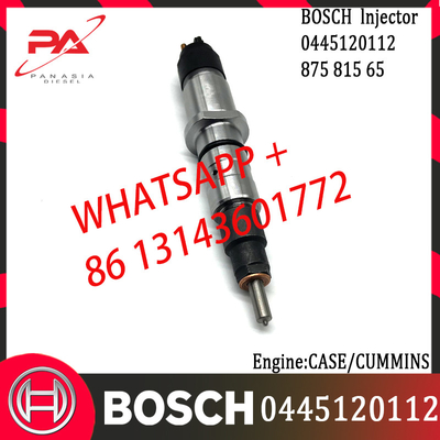 original Diesel Common Rail Injector 0445120112 0445120115 0445120144 87581565 87538123 87708024 for CASE/CUMMINS