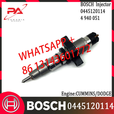 original Diesel Common Rail Injector 0445120114 0445120238 4940051 5263316 for CUMMINS/DODGE