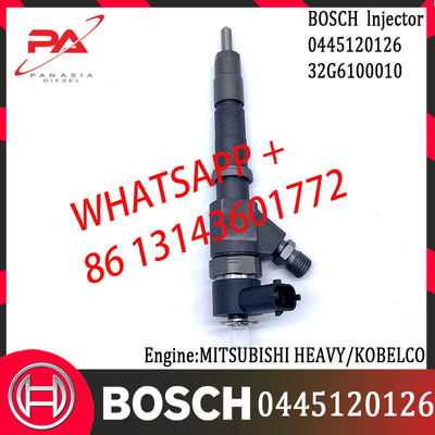 original Diesel Common Rail Injector 0445120126 32G6100010 for MITSUBISHI HEAVY/KOBELCO