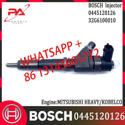original Diesel Common Rail Injector 0445120126 32G6100010 for MITSUBISHI HEAVY/KOBELCO