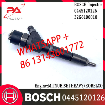 original Diesel Common Rail Injector 0445120126 32G6100010 for MITSUBISHI HEAVY/KOBELCO