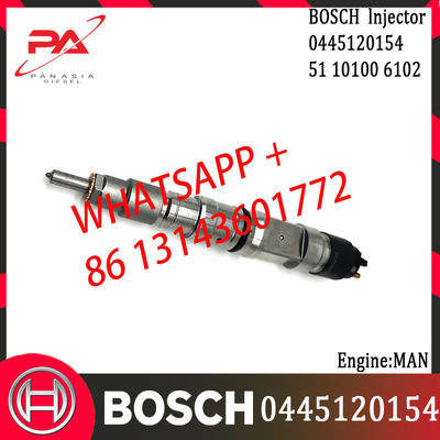 original Diesel Common Rail Injector 0445120154 0445120155 51101006102 51101006107 for MAN