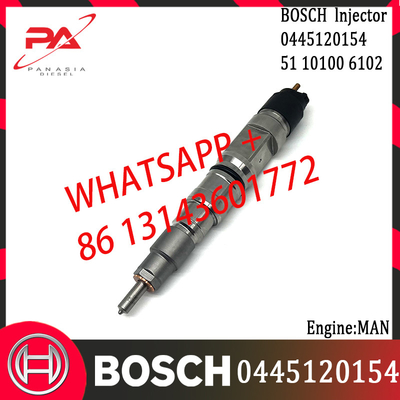original Diesel Common Rail Injector 0445120154 0445120155 51101006102 51101006107 for MAN