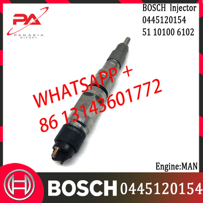 original Diesel Common Rail Injector 0445120154 0445120155 51101006102 51101006107 for MAN