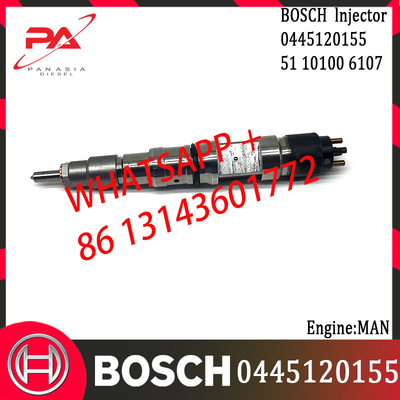 original Diesel Common Rail Injector 0445120154 0445120201 0445120202 0445120155 51101006102 51101006107 for MAN