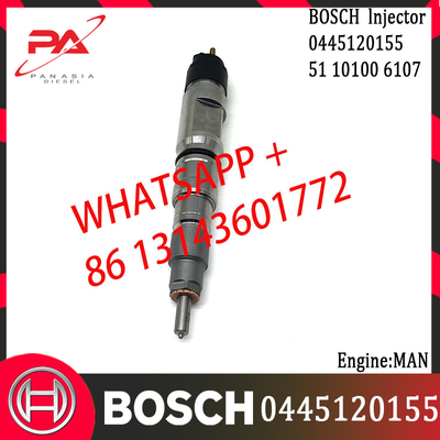 original Diesel Common Rail Injector 0445120154 0445120201 0445120202 0445120155 51101006102 51101006107 for MAN