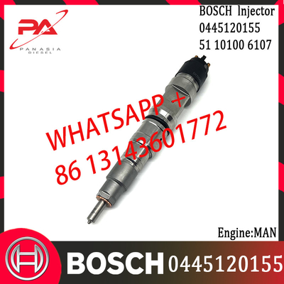 original Diesel Common Rail Injector 0445120154 0445120201 0445120202 0445120155 51101006102 51101006107 for MAN