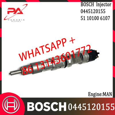 original Diesel Common Rail Injector 0445120154 0445120201 0445120202 0445120155 51101006102 51101006107 for MAN
