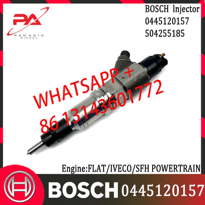 original Diesel Common Rail Injector 0445120157 504255185 for FLAT//SFH POWERTRAIN
