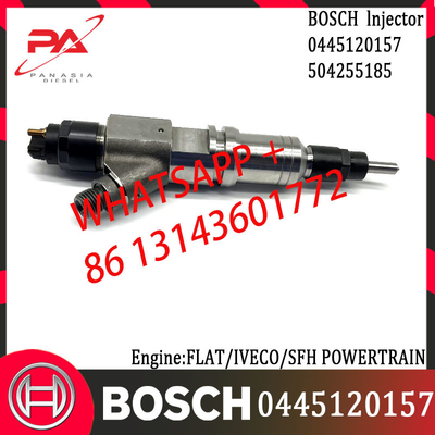 original Diesel Common Rail Injector 0445120157 504255185 for FLAT//SFH POWERTRAIN