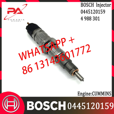 original Diesel Common Rail Injector 0445120157 0445120159 0445120177 4988301 5254261 for CUMMINS