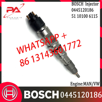 original Diesel Common Rail Injector 0445120061 0445120162 0445120186 51101006115 for MAN/VW