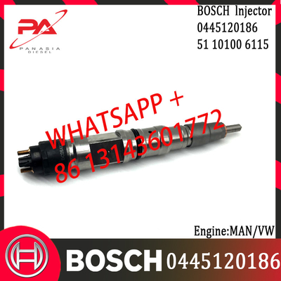 original Diesel Common Rail Injector 0445120061 0445120162 0445120186 51101006115 for MAN/VW