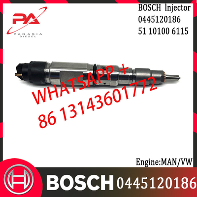 original Diesel Common Rail Injector 0445120061 0445120162 0445120186 51101006115 for MAN/VW