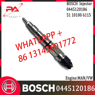 original Diesel Common Rail Injector 0445120061 0445120162 0445120186 51101006115 for MAN/VW