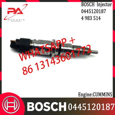 original Diesel Common Rail Injector 0445120187 0445120159 0445120177 0445120181 0445120193 4983514 5253220 for CUMMINS