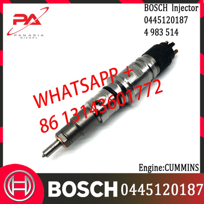original Diesel Common Rail Injector 0445120187 0445120159 0445120177 0445120181 0445120193 4983514 5253220 for CUMMINS