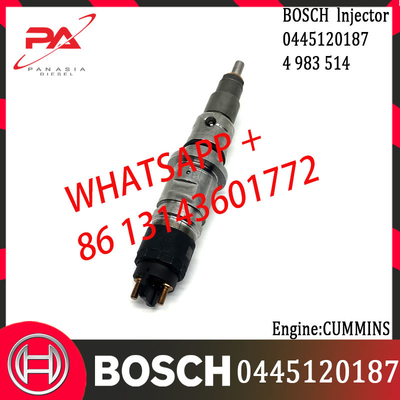 original Diesel Common Rail Injector 0445120187 0445120159 0445120177 0445120181 0445120193 4983514 5253220 for CUMMINS