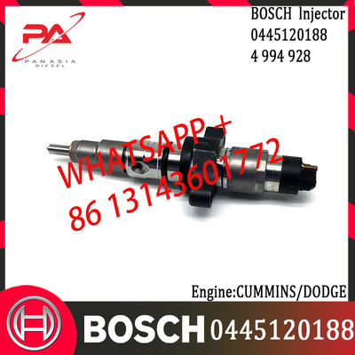 original Diesel Common Rail Injector 0445120188 0445120114 0445120238 4994928 for CUMMINS/DODGE/RAM