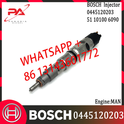 original Diesel Common Rail Injector 0445120203 0445120218 0445120220 51101006090 51101006125 51101006124 for MAN