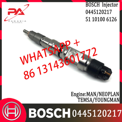 original Diesel Common Rail Injector 0445120217 51101006126 for MAN/NEOPLAN/TEMSA/YOUNGMAN