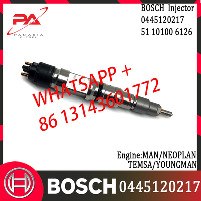 original Diesel Common Rail Injector 0445120217 51101006126 for MAN/NEOPLAN/TEMSA/YOUNGMAN