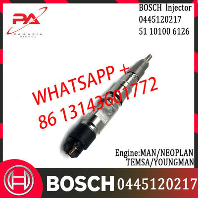 original Diesel Common Rail Injector 0445120217 51101006126 for MAN/NEOPLAN/TEMSA/YOUNGMAN
