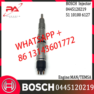 0445120219 original Diesel Common Rail Injector 0445120147 0445120219 51101006085 51101006127 for MAN/TEMSA