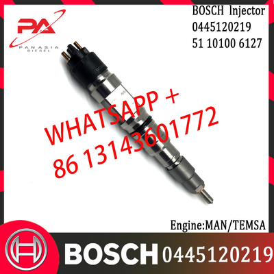 0445120219 original Diesel Common Rail Injector 0445120147 0445120219 51101006085 51101006127 for MAN/TEMSA