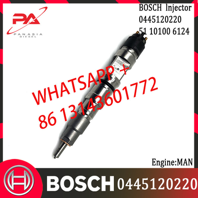 Original Diesel Common Rail Injector 0445120220 0445120274 0445120275 0445120276 51101006138 51101006124 for MAN