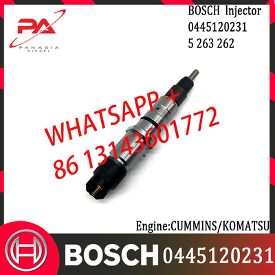 Original Diesel Common Rail Injector 0445120231 0445120305 0445120328 5263262 5268436 5273750 for CUMMINS/KOMATSU