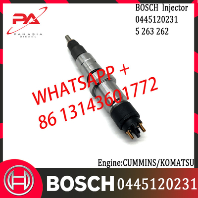 Original Diesel Common Rail Injector 0445120231 0445120305 0445120328 5263262 5268436 5273750 for CUMMINS/KOMATSU