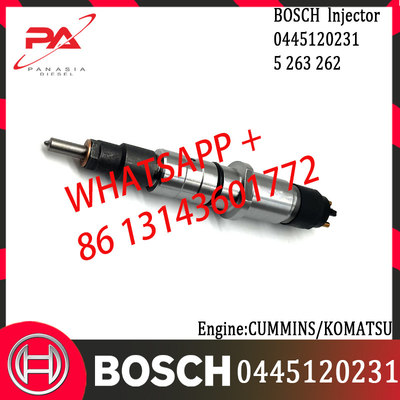 Original Diesel Common Rail Injector 0445120231 0445120305 0445120328 5263262 5268436 5273750 for CUMMINS/KOMATSU
