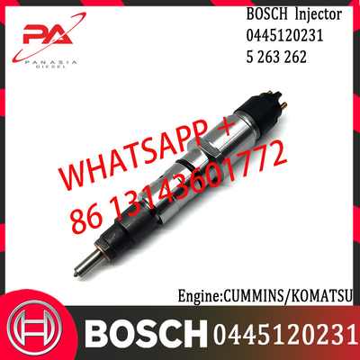 Original Diesel Common Rail Injector 0445120231 0445120305 0445120328 5263262 5268436 5273750 for CUMMINS/KOMATSU