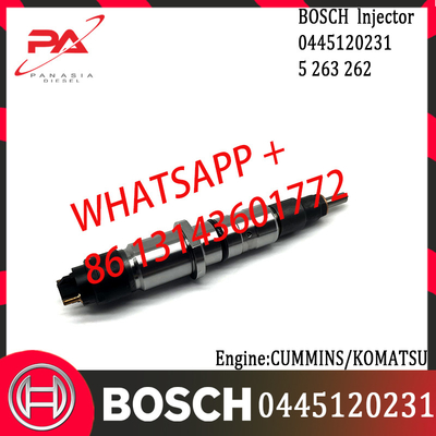 Original Diesel Common Rail Injector 0445120231 0445120305 0445120328 5263262 5268436 5273750 for CUMMINS/KOMATSU