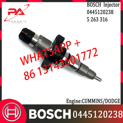 0445120238 Original Diesel Common Rail Injector 0445120114 0445120238 4940051 5263316 for CUMMINS/DODGE