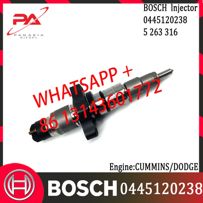 0445120238 Original Diesel Common Rail Injector 0445120114 0445120238 4940051 5263316 for CUMMINS/DODGE