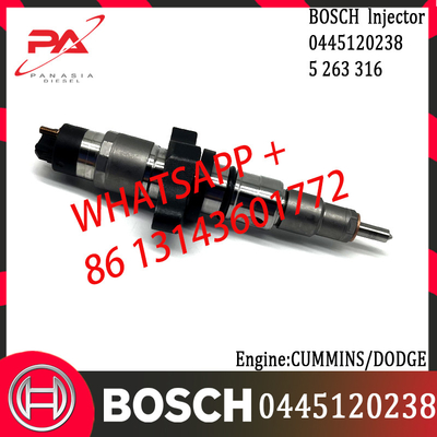 0445120238 Original Diesel Common Rail Injector 0445120114 0445120238 4940051 5263316 for CUMMINS/DODGE