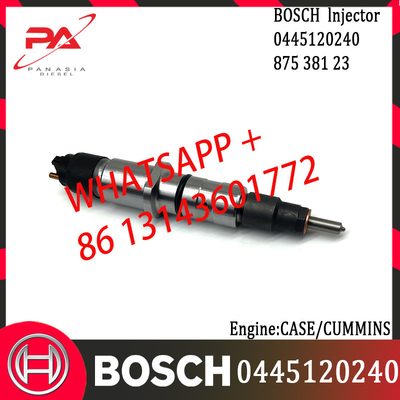 Original Diesel Common Rail Injector 0445120237 0445120240 0445120112 84347519 87538123 87581565 for CASE/CUMMINS
