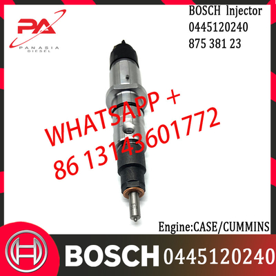 Original Diesel Common Rail Injector 0445120237 0445120240 0445120112 84347519 87538123 87581565 for CASE/CUMMINS