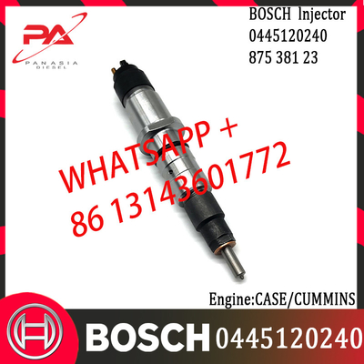 Original Diesel Common Rail Injector 0445120237 0445120240 0445120112 84347519 87538123 87581565 for CASE/CUMMINS