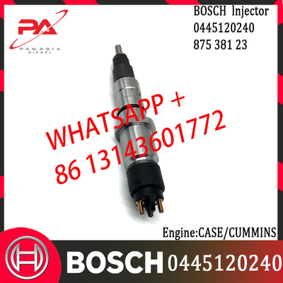 Original Diesel Common Rail Injector 0445120237 0445120240 0445120112 84347519 87538123 87581565 for CASE/CUMMINS