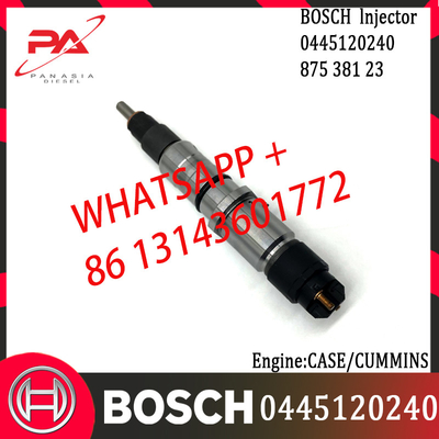 Original Diesel Common Rail Injector 0445120237 0445120240 0445120112 84347519 87538123 87581565 for CASE/CUMMINS